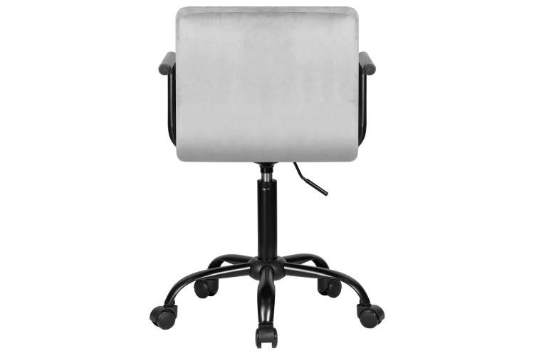 Набор 2 шт Офисное кресло для персонала DOBRIN TERRY BLACK, серый велюр (MJ9-75)-5