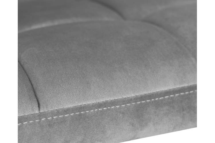 Набор 2 шт Офисное кресло для персонала DOBRIN TERRY BLACK, серый велюр (MJ9-75)-7