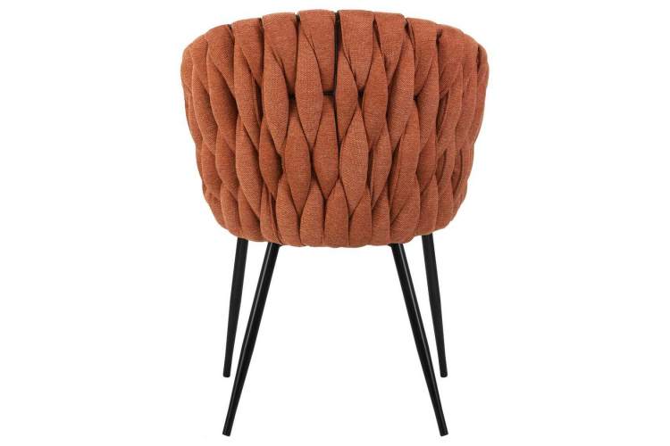 Стул обеденный DOBRIN MATILDA, оранжевая ткань (LAR 275-27)-4