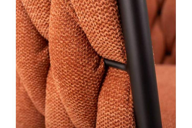 Стул обеденный DOBRIN MATILDA, оранжевая ткань (LAR 275-27)-8