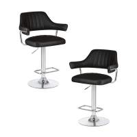 Набор 2 шт Стул барный DOBRIN CHARLY, чёрный
