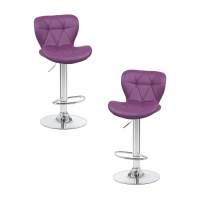 Набор 2 шт Стул барный DOBRIN BARNY, фиолетовый