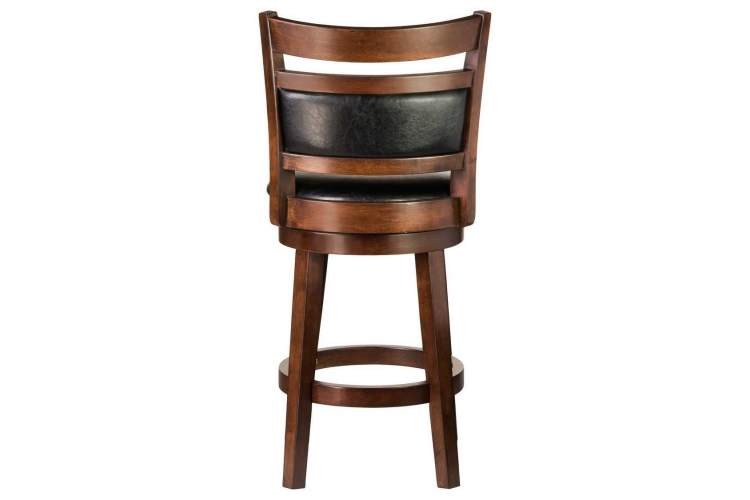 Стул полубарный DOBRIN BUDDY BAR, эспрессо, чёрный-3