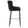 Набор 2 шт Стул барный DOBRIN CHRISTIAN'75, черные ножки, черный велюр (V108-77)