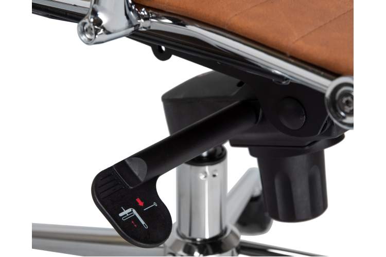 Набор 2 шт Офисное кресло для руководителей DOBRIN CLARK, светло-коричневый №321-10