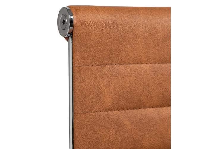 Набор 2 шт Офисное кресло для руководителей DOBRIN CLARK, светло-коричневый №321-12