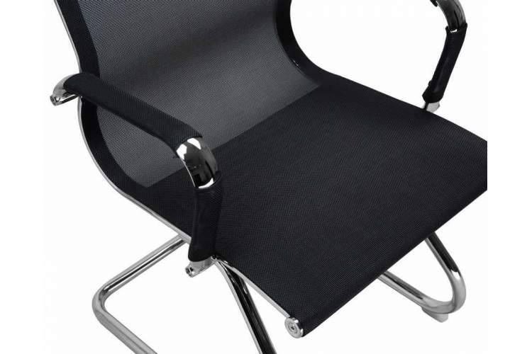 Офисное кресло для посетителей DOBRIN CODY MESH, черный-7