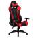 Кресло игровое DOBRIN BRIAN, черно-красная экокожа