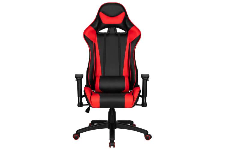 Кресло игровое DOBRIN BRIAN, черно-красная экокожа-5