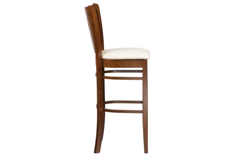Набор 2 шт Стул барный DOBRIN JERRY BAR, шоколад, кремовый-2
