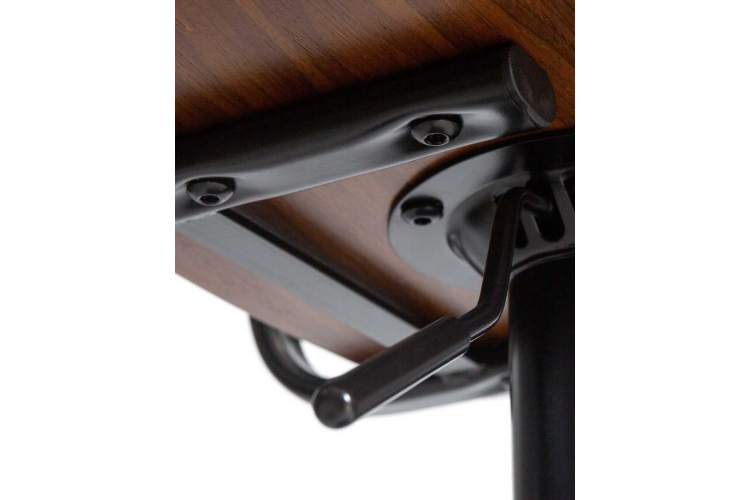 Стул барный DOBRIN MORGAN, цвет зеленый глянец PU 1890-14-9