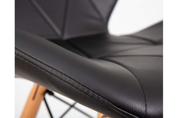 Набор 2 шт Стул барный DOBRIN BUTTERFLY BAR, ножки светлый бук, цвет чёрный-10