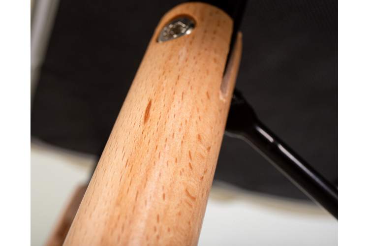 Набор 2 шт Стул барный DOBRIN BUTTERFLY BAR, ножки светлый бук, цвет чёрный-14