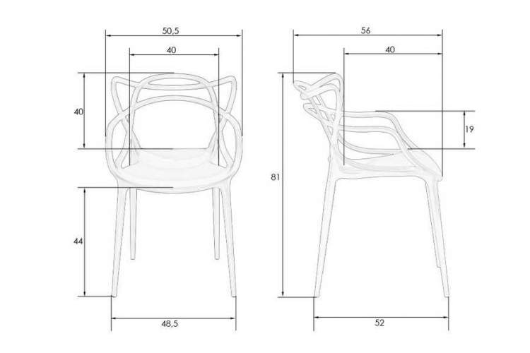 Стул обеденный DOBRIN MASTERS, салатовый (G-08)-6