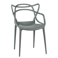 Набор 4 шт Стул обеденный DOBRIN MASTERS, тёмно-серый (GR-04)