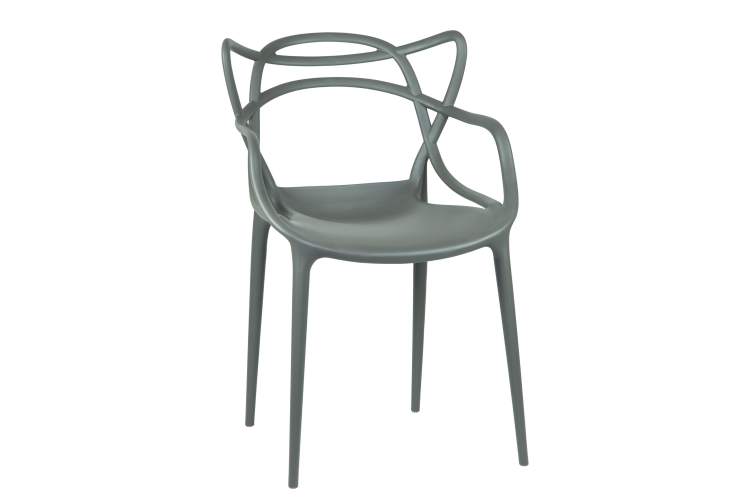 Набор 4 шт Стул обеденный DOBRIN MASTERS, тёмно-серый (GR-04)