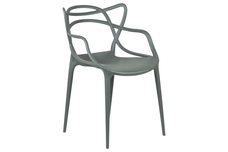 Набор 4 шт Стул обеденный DOBRIN MASTERS, тёмно-серый (GR-04)-1