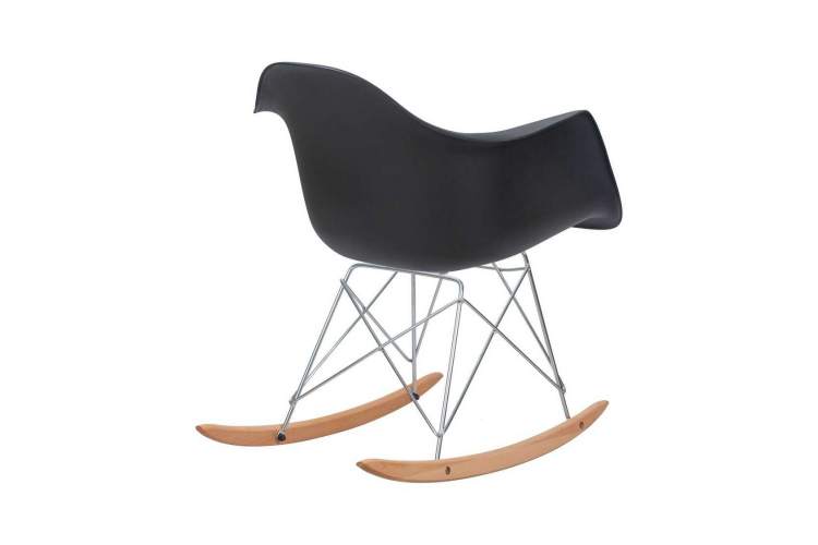 Кресло-качалка DOBRIN DAW ROCK, цвет черный-3