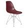 Набор 4 шт Стул обеденный DOBRIN DSR, ножки хром, цвет сливовый (R-13)