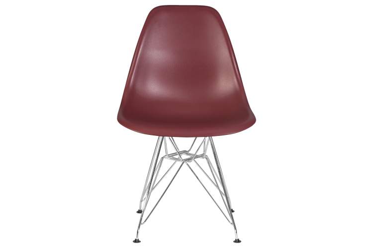 Набор 4 шт Стул обеденный DOBRIN DSR, ножки хром, цвет сливовый (R-13)-6