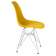 Набор 4 шт Стул обеденный DOBRIN DSR, ножки хром, цвет желтый (Y-01)
