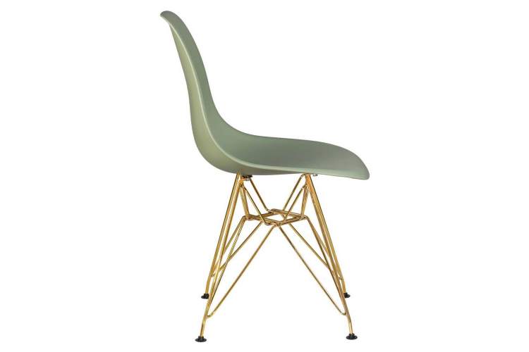 Стул обеденный DOBRIN DSR, ножки золотые, цвет мятный (NX-G-09)-2