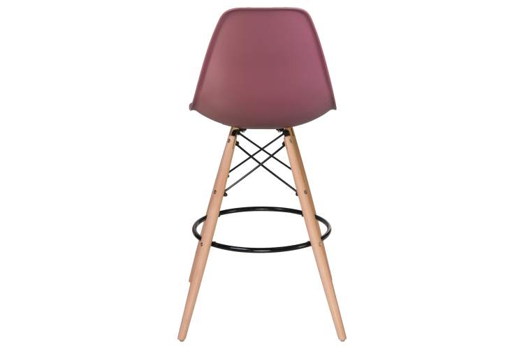 Набор 2 шт Стул барный DOBRIN DSW BAR, ножки светлый бук, цвет пыльная роза (NX-P-11)-5