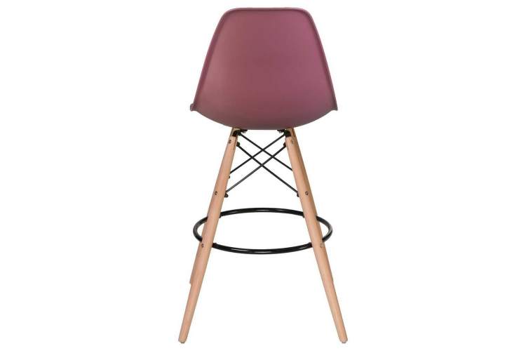 Стул барный DOBRIN DSW BAR, ножки светлый бук, цвет пыльная роза (NX-P-11)-4