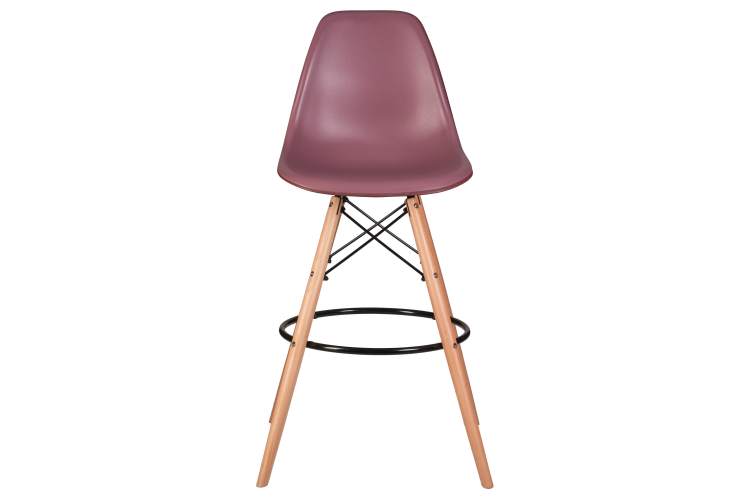 Набор 2 шт Стул барный DOBRIN DSW BAR, ножки светлый бук, цвет пыльная роза (NX-P-11)-6