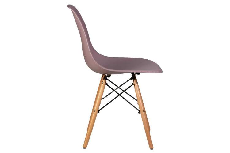 Стул обеденный DOBRIN DSW, ножки светлый бук, цвет сиреневый (P-04)-2
