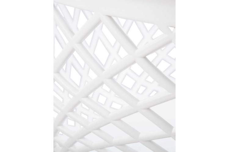 Стул обеденный DOBRIN SAMWELL, ножки светлый бук, цвет белый (W-02)-9