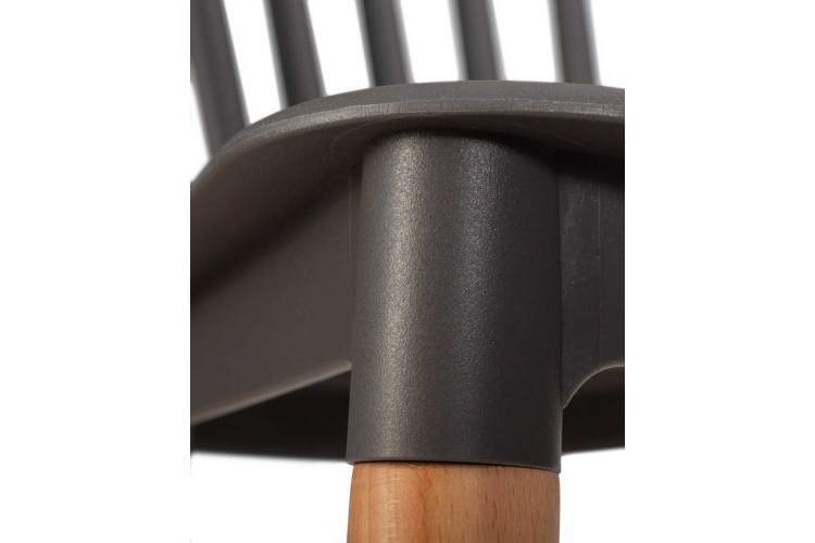 Стул обеденный DOBRIN THEO, ножки светлый бук, цвет темно-серый (GR-04)-7