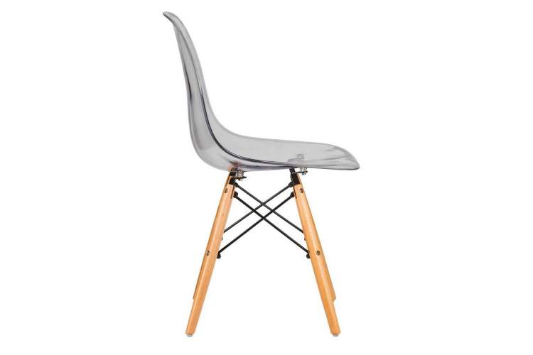 Стул обеденный DOBRIN DSW CASPER, ножки светлый бук, цвет прозрачный-2