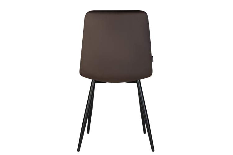 Набор 4 шт Стул обеденный DOBRIN CHILLY, Эспрессо Holland 74, основание черное-6