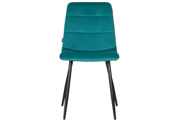 Стул обеденный DOBRIN CHILLY, Морской волны Holland 56, основание черное-5