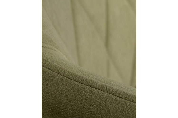 Стул обеденный DOBRIN ROBY, ЭМАЛЬ ЧЕРНЫЙ МУАР велюр Catania Forest-9