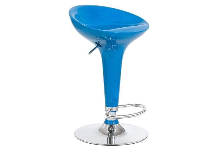 Набор 2 шт Стул барный DOBRIN BOMBA, голубой-2