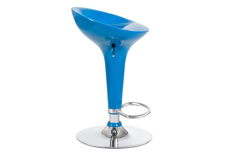 Набор 2 шт Стул барный DOBRIN BOMBA, голубой-3