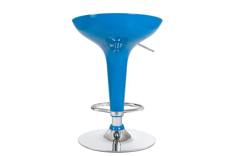 Набор 2 шт Стул барный DOBRIN BOMBA, голубой-5