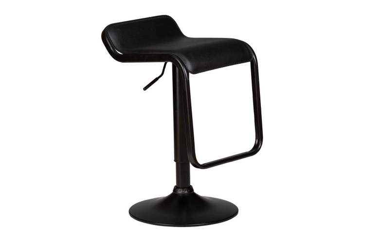 Стул барный DOBRIN CRACK BLACK, черный-1