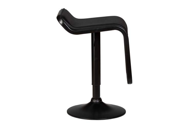 Стул барный DOBRIN CRACK BLACK, черный-2