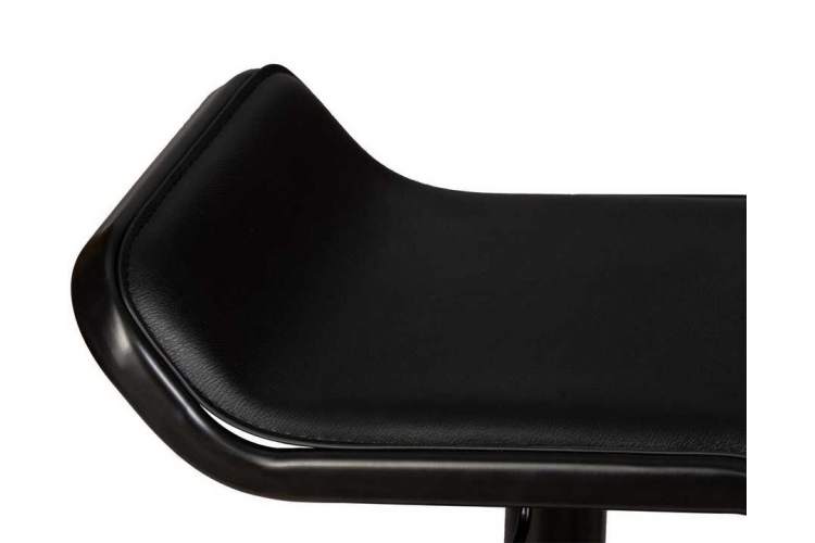 Стул барный DOBRIN CRACK BLACK, черный-7