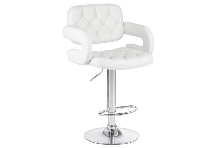 Набор 2 шт Стул барный DOBRIN TIESTO, белый-1