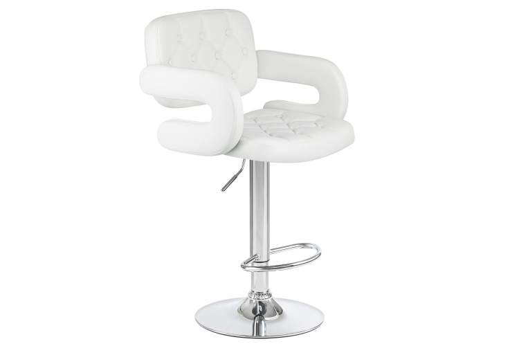 Набор 2 шт Стул барный DOBRIN TIESTO, белый-2