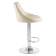 Набор 2 шт Стул барный DOBRIN LOGAN, кремовый