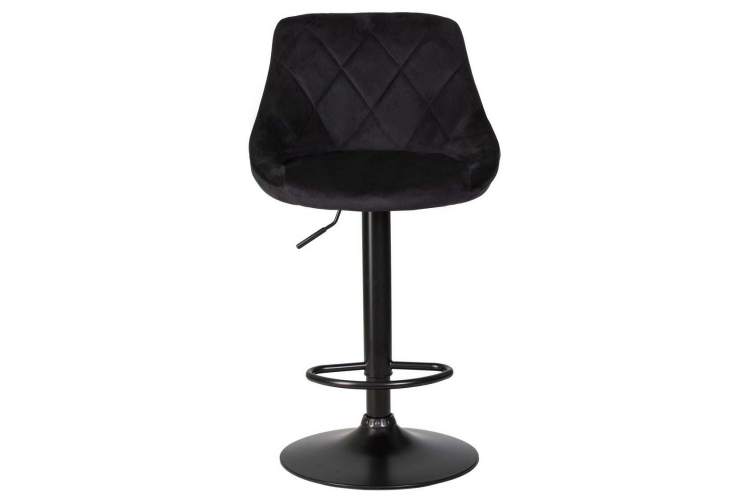 Стул барный DOBRIN LOGAN BLACK, черный велюр (MJ9-101)-5