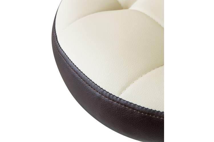 Набор 2 шт Табурет барный DOBRIN BRUNO, кремово-коричневый-3