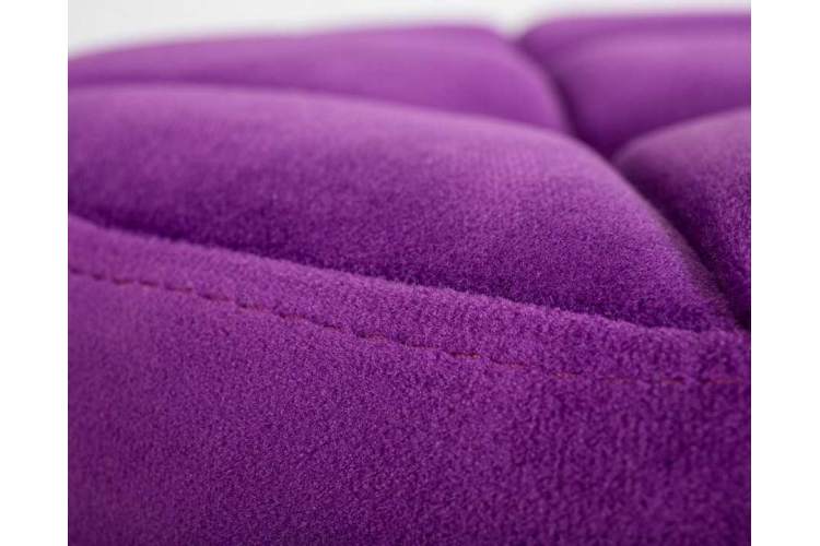 Табурет барный DOBRIN BRUNO BLACK, фиолет велюр (MJ9-58)-2