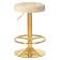 Набор 2 шт Табурет барный DOBRIN BRUNO GOLD, бежевый велюр (MJ9-10)
