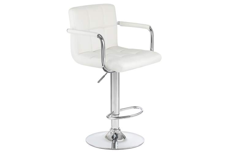 Набор 2 шт Стул барный DOBRIN KRUGER ARM, белый-2